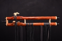 Grenadillo  Native American Flute, Minor, Mid G-4, #G21Ia